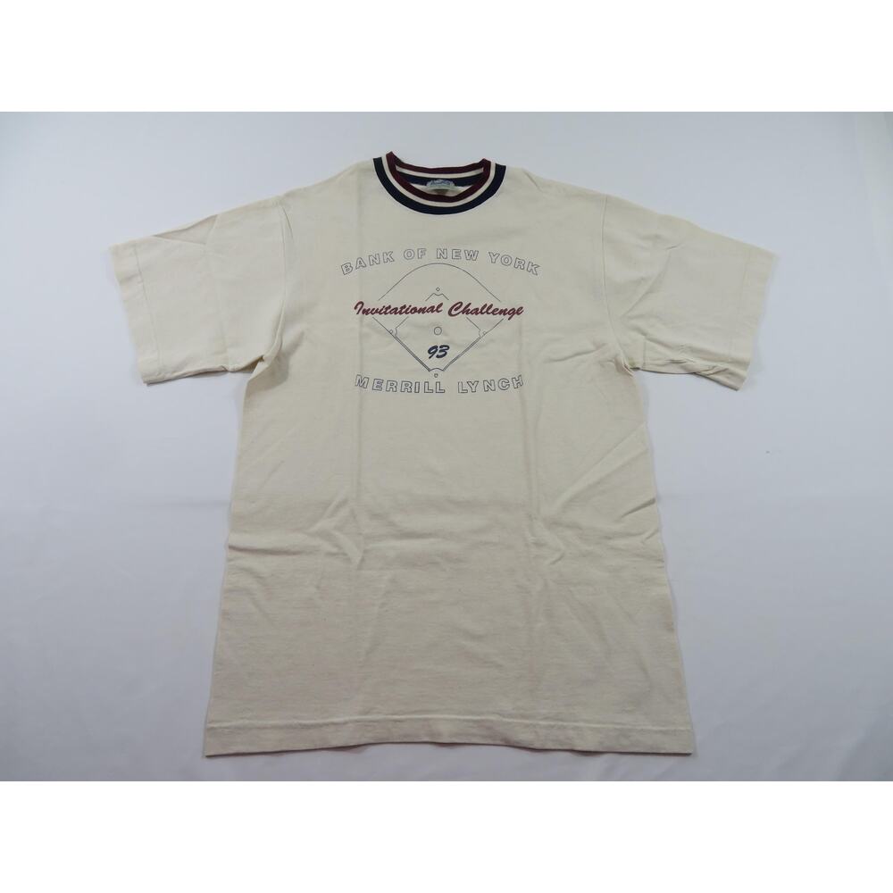 1993 Baseball Invitational Challenge T-Shirt Beige Sz XL